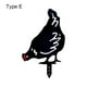 thumbnail image 1 of Inteprter Estaca de jardín, estaca artística para patio, césped acrílico, hueco, impermeable, jardín, pollo, pato/forma de Animal, Decoración del hogar jardín, 1 of 6