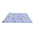thumbnail image 2 of Ahgly Company Machine Washable Indoor Rectangle Oriental Blue Traditional Area Rugs, 2' x 4', 2 of 4