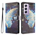 thumbnail image 1 of FOXDOCK Funda Tipo Cartera para OPPO Reno 12 Pro con Soporte y Correa – Diseño de Patrones Lindos, 1 of 6