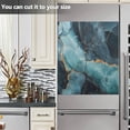 thumbnail image 3 of Yayeee Magnetic Dishwasher Cover for The Front Decoration Home Kitchen Machine Sticker Protector, Black Marble, 3 of 6