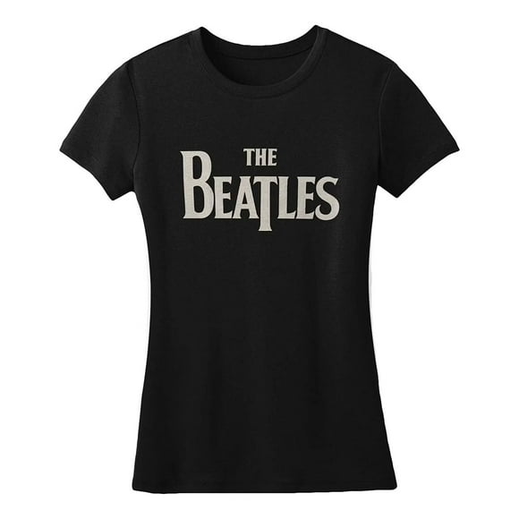 The Beatles Womens Drop T Logo T-Shirt