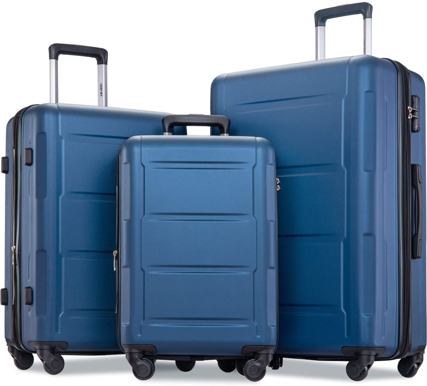 Luggage Set with TSA Lock, All Expandable 3 Piece Hardshell Lightweight