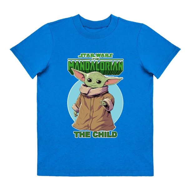 Playera Para Niño Lucasfilm Star Wars Cuello Redondo Manga Corta Talla 10 Azul Rey