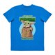 thumbnail image 1 of Playera Para Niño Lucasfilm Star Wars Cuello Redondo Manga Corta Talla 10 Azul Rey, 1 of 2