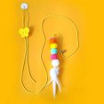 thumbnail image 6 of JoyMoreToys Cat Toys Indoor Cat Hanging Interactive Toy with Adjustable Elastic Rope Strap, Suitable for Cats Self Play Chase Exercise Mental and Recreational Activities, 6 of 6