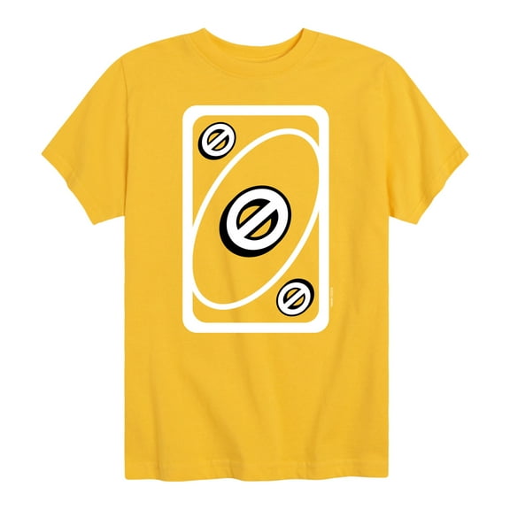 UNO Yellow Skip Card - Toddler And Youth Short Sleeve Graphic T-Shirt