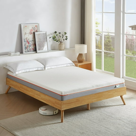 VECELO 8" Mattress Comfort Gel Memory Foam Mattress For Cool Night & Pressure Relief, Medium Firm, King