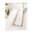 thumbnail image 1 of Unique Loom 3153256 2 Pi 2 Po x 6 Pi Jute Coureur Tapis&44; Blanc, 1 of 1