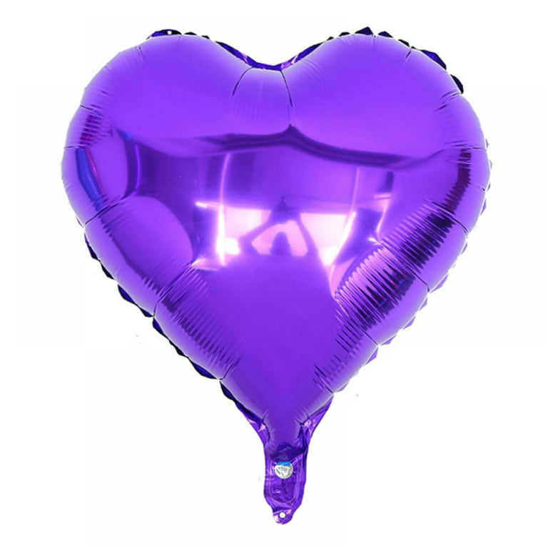 10Pcs/set Heart Foil Balloon Confetti Latex Balloons Wedding Party  Decoration Kid Children Girl Boy Birthday Globos ballons 