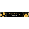 thumbnail image 5 of Golden 50th Birthday Celebration Banner Backdrop Party Decorations Happy Birthday Cheers to 50 Years Photography Props Birthday Party Decor Background, 5 of 7