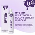 thumbnail image 6 of (2 pack) Wet Hybrid Silicone & Water Blend Based Lube, Extra Long-Lasting Personal Lubricant, 3.1 fl oz, 6 of 8