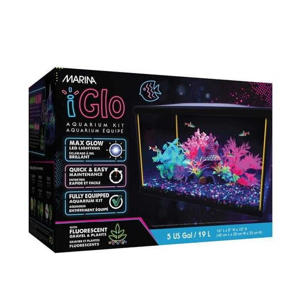 Aquarium équipé iGlo Marina, 19 L (5 gal US)