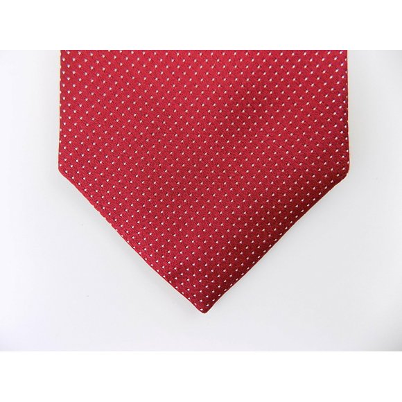 Ryan Seacrest Distinction Stardom Pindot Slim Tie (Bright Red)