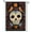 A, variant on Sm:)e Rose Crow Skull Day of The Dead Garden Flag 12 x 18 Inch, Double Sided, Welcome Burlap Yard Porch Seasonal Holiday Outdoor Decor