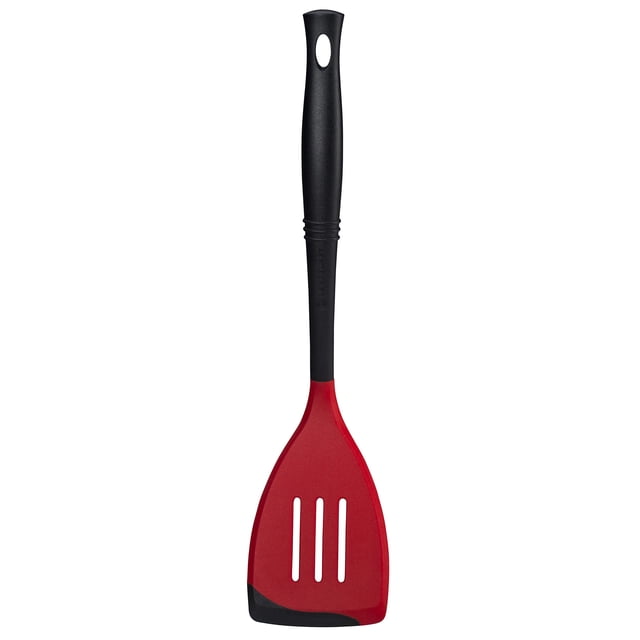Tornera ranurada Le Creuset Revolution, bimaterial, 13,5 cm, color cereza