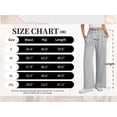 thumbnail image 6 of SWQZVT Women's Wide Leg Sweatpants, High Waisted Straight Leg Joggers with Pockets, Casual Drawstring Elastic Waist Lounge Pants, 6 of 9