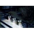 thumbnail image 3 of Solar Powered Outdoor Lights, Stainless Steel Energy-saving Lamp Post For Garden And Pathway, Bright White LED And Easy Install (Set Of 3), 3 of 5