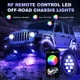thumbnail image 4 of Luces LED RGB para roca, impermeables, de neón, para debajo del chasis del coche, decorativas, con bajo brillo., 4 of 4