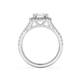 thumbnail image 3 of Eloya Jewel 2.13 Ct Moissanite Ring - Cushion Cut Engagement Ring 14K White Gold Plated - Proposal Ring for Women - Classic Wedding Solitaire Ring - Beautiful Bridal Ring - Moissanite Jewelry, 3 of 3