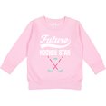 thumbnail image 2 of Inktastic Hockey Star Future Toddler Sweatshirt, 2 of 4