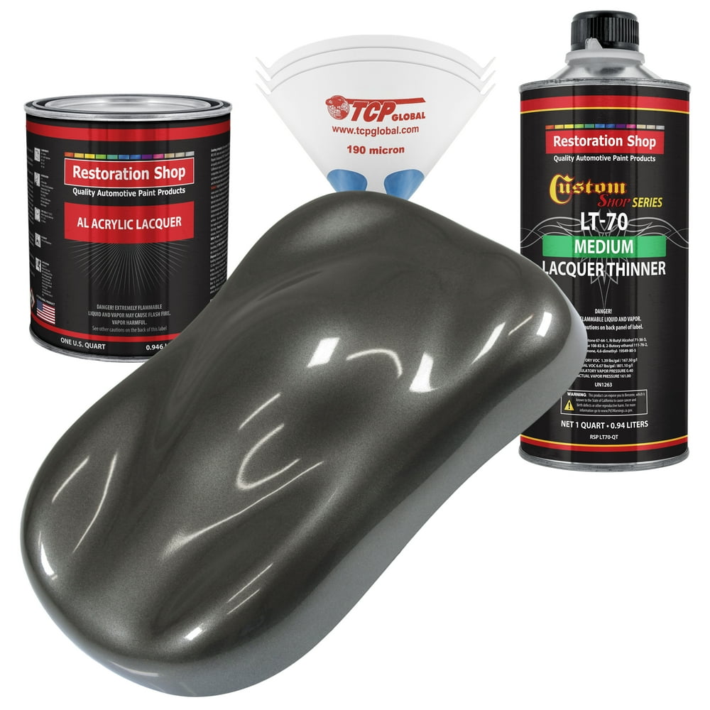 Restoration Shop - Anthracite Gray Pearl Acrylic Lacquer Auto Paint ...