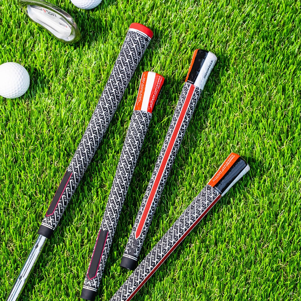 13Pcs Golf Grips Z-GRIP Golf Club Grip Rubber Anti-slip Grip Midsize RED