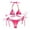 Pink, variant on EHQJNJ Swim Skirts for Women Midi Ladies Sexy Straps Gradient Printed Bikini Micro Bikini Extreme Swim Shirt Women Zipper Front