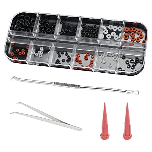 144pcs Rubber O Ring Assortment Kits 12 Sizes Made of Nitrile Rubber NBR Replacement$$Plumbing & HVAC