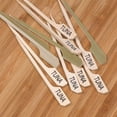 thumbnail image 4 of BambooMN Tuna Fish Marking Bamboo Paddle Skewer Picks - 3.5" (8.9cm) - 10,000 Pieces, 4 of 7
