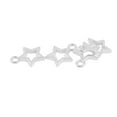 thumbnail image 5 of 100 Pieces Hollow Out party for star Charms craft beads White, 5 of 6