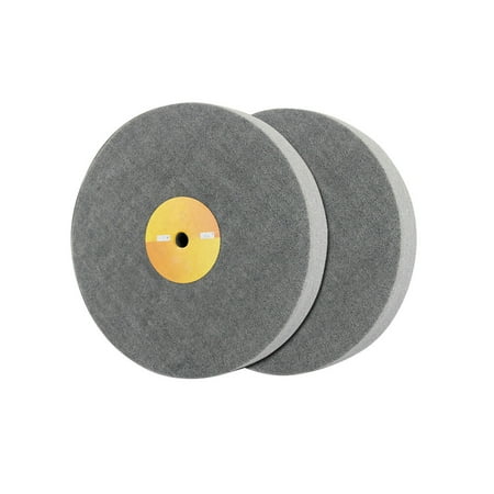 

Nylon Fiber Polishing Wheel Buffing Pad Grinding Abrasive Disc For Metal Wood Polishing Grey (150x25 7P)