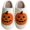 whitepumpkin, variant on Halloween Slippers for Women,Soft Plush Comfy Halloween Pumpkin Slippers Slip-on Cozy Indoor Outdoor Slippers Fluffy House Slippers