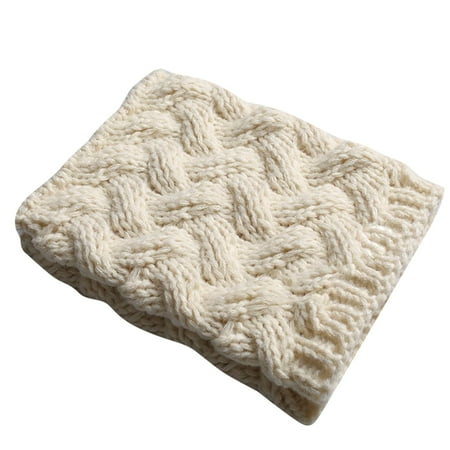 

QYZEU Thigh High Stocking Plus Size Women Socks Knitted Boot Cover Short Coarse Needle And Thick Knitted Woollen Stocking