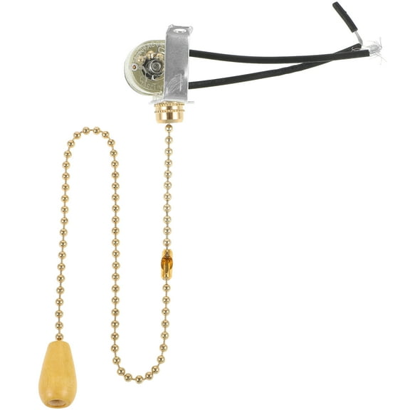 HOMEMAXS Pull Chain Lamp Switch Replacement 1 Set Lamp Pull Chain for Household Light Fixture