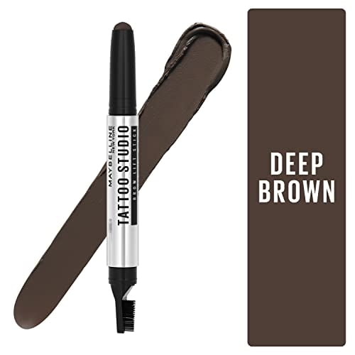 Maybelline Brow Lift Stick Cera Tintada Marrón Profundo