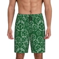 thumbnail image 1 of Bingfone Soccer for Men's Short Pajama Pants, Elastic Waist Drawstring Summer Shorts-3X-Large, 1 of 6