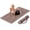 Brown, variant on 4W Wide Yoga Mats, Extra Large 35" x 72" Pilates Matt, 10mm Thick Non Slip, TPE Tear-Resistant Exercise Mats for Home Workouts (Green)