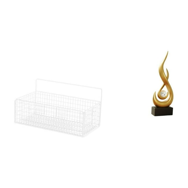 Cesta de almacenamiento,Cesta organizadora de almacenamiento de cocina colgante de alambre,Organizador de pared para baño con cesta de almacenamiento de alambre,Escultura abstracta de