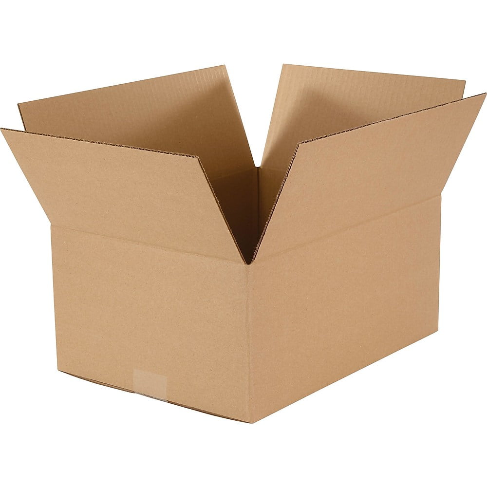 Staples 15" x 11" x 6.5" Shipping Boxes Kraft 25/Bundle (60151106