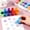 Claw Shape, variant on 10Pcs Cartoon Stamps for Kids Self Inking Stamps Party Favors Cute Paw Shape Stampers Party Supplies Classroom Rewards for Boys Girls