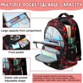 thumbnail image 3 of Mochila infantil Bluboon Boys Camo School Daypack 45 x 30 x 17 cm, 3 of 9