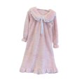 thumbnail image 3 of Camisón de mujer Invierno Cómodo Vestidos de casa Espesar Vestido de dormir Damas Talla única Zulema Camisón Mujer, 3 of 8