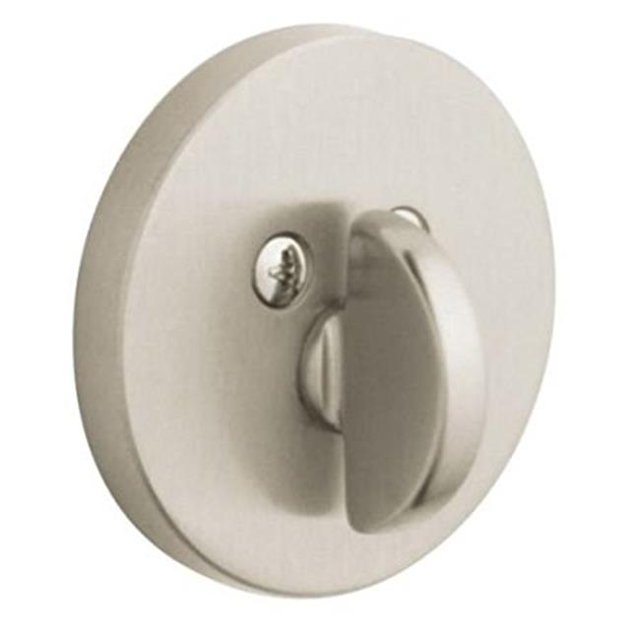 Baldwin 8241150PAT Contemporary One-Sided Deadbolt - Satin Nickel