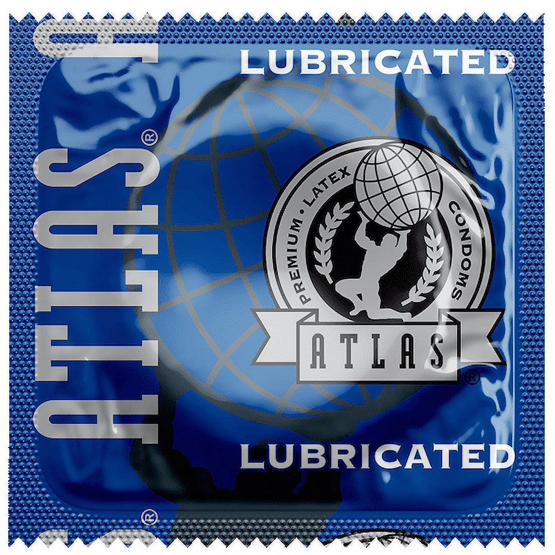atlas lubricated condoms Atlas® Ultra-Lubed Condoms, Latex, 48-Pack