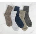 thumbnail image 2 of Zhengup Pack of 5 Womens Wool Socks Winter Warm Thick Knit Soft Vintage Casual Crew Boot Socks Gifts, 2 of 5