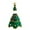 christmas decorations, variant on ，Christmas Tree Shaped Decorative Outfit Set With 1 Clothing And 1 Hat, For Porch Garden Patio, Holiday Party Decoration, Dress Up Concrete Statues Or Geese, Easy To Use