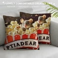 thumbnail image 3 of Home Decor Throw Pillow Covers Clapper&nbsp;Board&nbsp;&nbsp;Tcket, 3 of 5