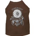 thumbnail image 1 of Free Spirit Screen Print Dog Shirt Brown Xxxl (20), 1 of 1