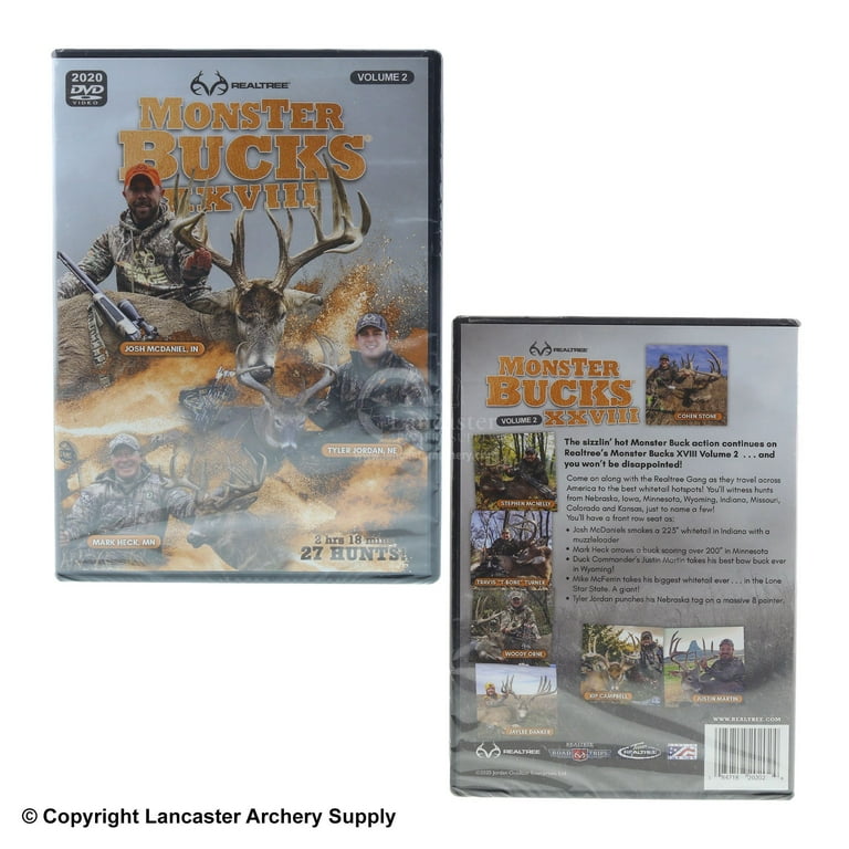 Realtree Monster Bucks XXVIII Volume 2 (2020 Release) - Hunting