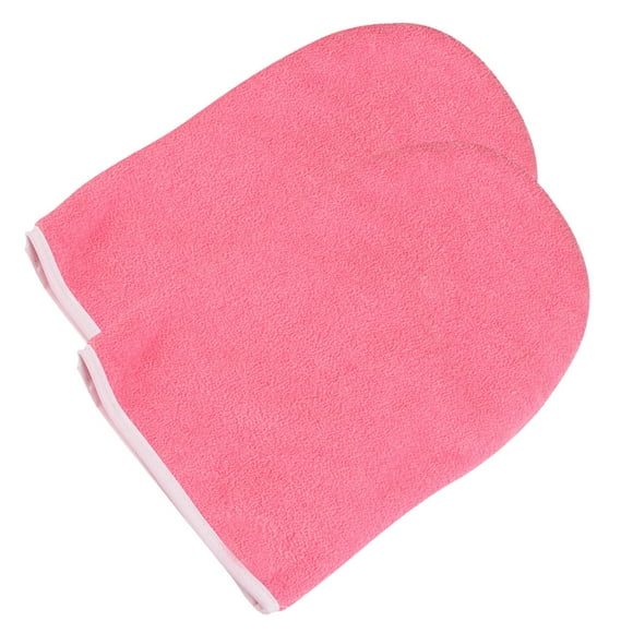 EeaseMX 1 par de guantes de terapia de parafina, baño de cera, cubierta de manos, manopla de tela aislante profesional